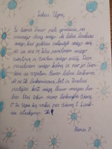 beno laiškas